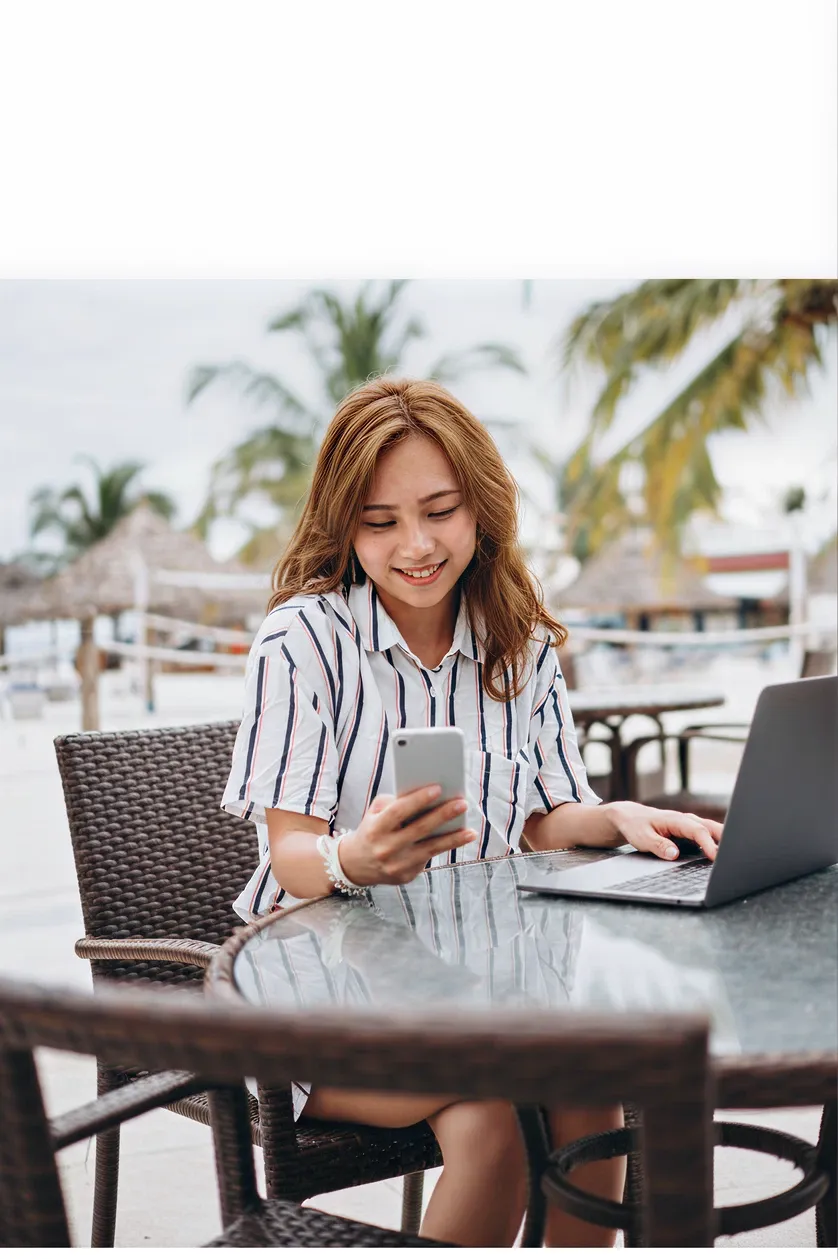 Chat manager working remotely